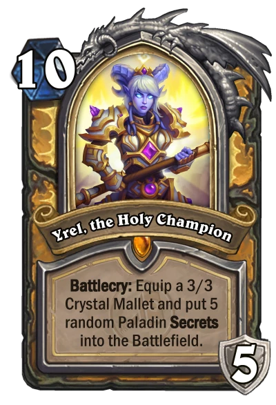 Yrel, Holy Champion - Custom Card