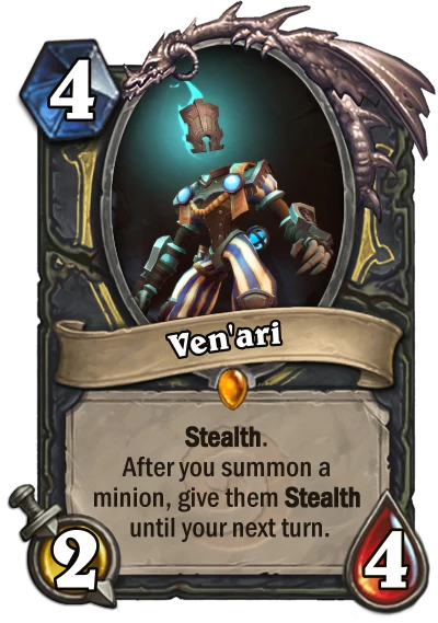 Ven'ari - Custom Hearthstone Card