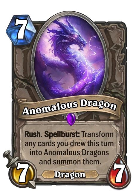はち❣️蛇龍の眠るジオードトップ❣️青と赤❣️ HearthCards | Gallery