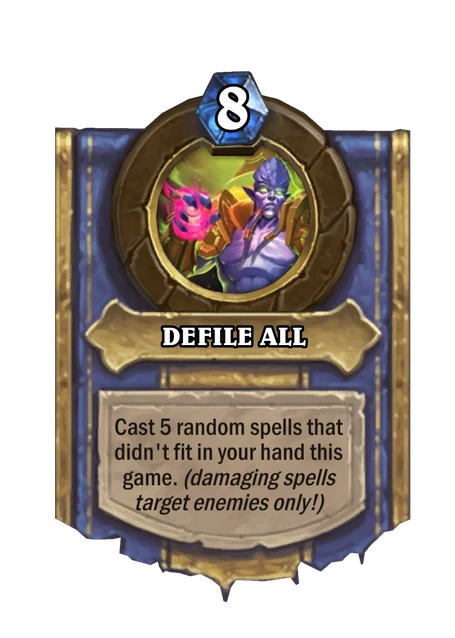 DEFILE ALL