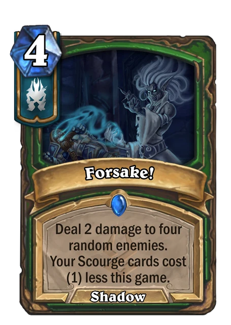 Forsake!